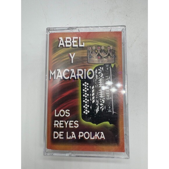 Abel y Macario Los Reyes de la Polka Cassette Tape DISA GEMA 080 - Picture 1 of 6